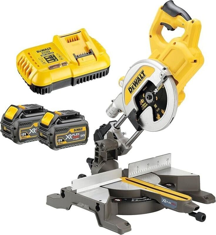 DCS777T2 Akku Paneelsäge Kappsäge Gehrungssäge 216mm 80mm 54V FlexVolt - Dewalt