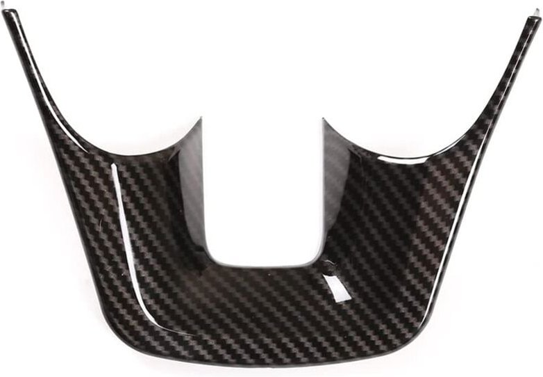 Tlily - Lenkradabdeckungsverkleidung für Fortuner 2016-2022 Auto-LenkradverkleidungsschutzzubehöR ABS-Kohlefaser