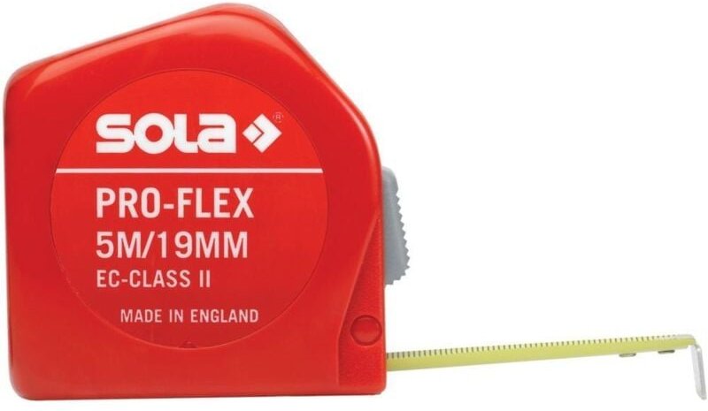 Taschenbandmaß Pro-Flex 3m x 13mm - Sola