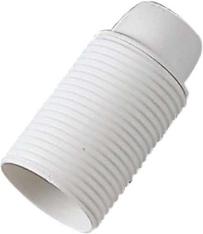 Lampenfassung E14 weiß mit Gewinde 00511 - Master