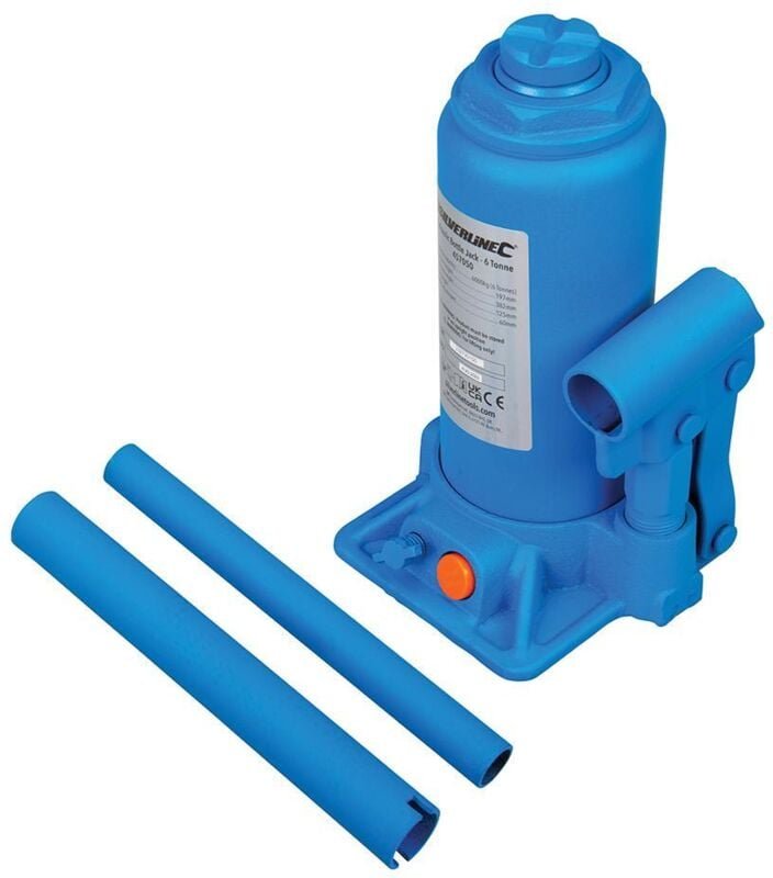 Silverline - Hydraulischer Wagenheber 6 t