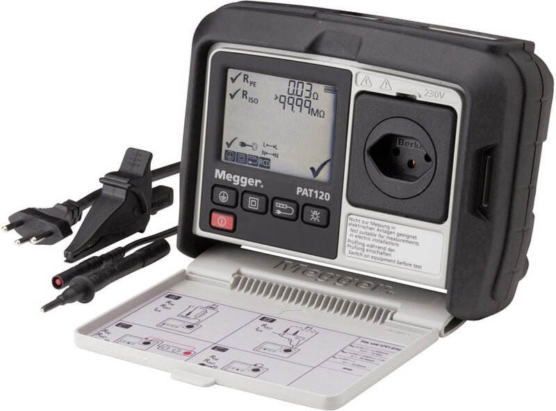 Megger PAT120 Gerätetester VDE-Norm 0701-0702