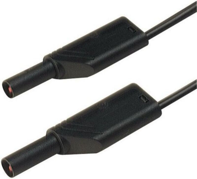 Mls ws 50/2,5 sw Sicherheits-Messleitung Lamellenstecker 4 mm Lamellenstecker 4 mm 0. - Sks Hirschmann