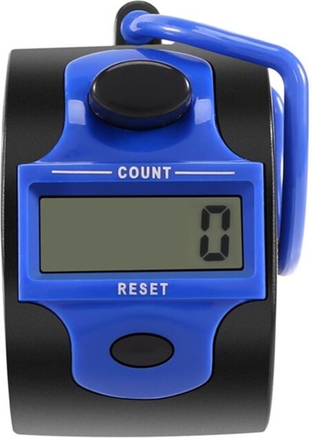 ZäHler Elektronischer Clicker Manueller Digitaler Stich Fingerring Mechanischer Hand für Reihen Leute Golf
