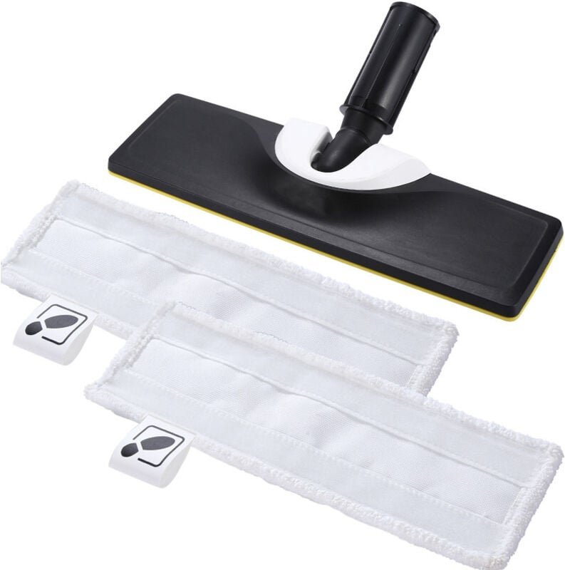Kärcher Magic Brush-Aufsatz für Kärcher SC3 Bürstdampfreiniger - 1 SC3-Bürste + 2 neue Tücher