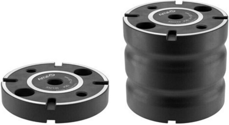 Waagrechtspanner mit rotem Griff Gr. 0, mit Haltearm und waagrechtem Fuß - AMF