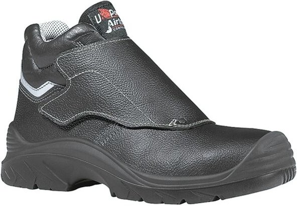 U-power - UPower Sicherheits-Schweißerstiefel en 20345 S3 hro src Bulls Gr. 45 Glattleder schwarz