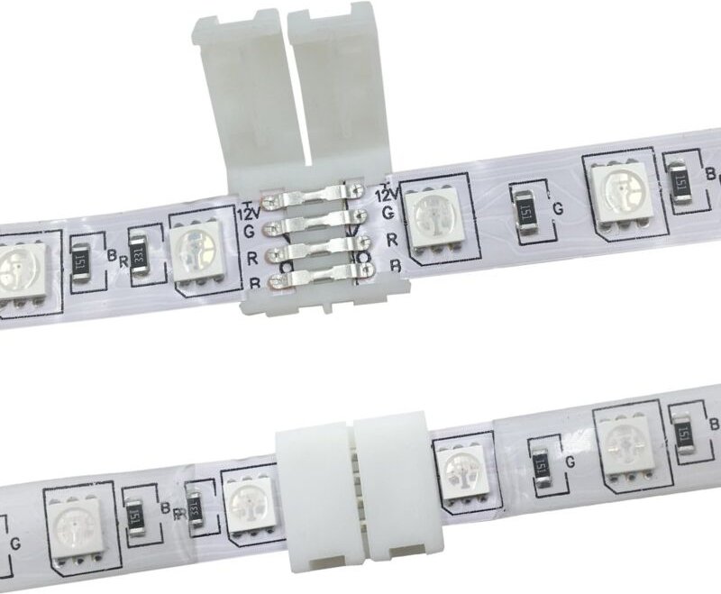 Schnellkupplung led Strips 12V dc rgb