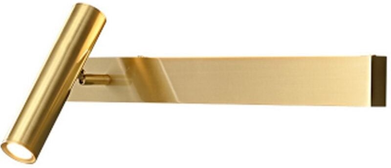 Barra - Stilvolle moderne goldene Wandleuchte 30 cm - Links