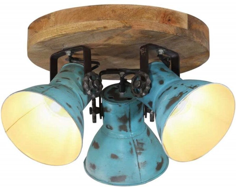 Deckenleuchte 25 W Blau 35x35x25 cm E27 vidaXL408054