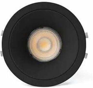Lox Einbauleuchte, verstellbare schwarze led 2700K 36° 43881