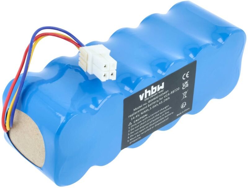 1x Akku kompatibel mit Samsung Navibot VCR8855L3B, VCR8857, VCR8877, VCR8894, VCR8896, VCR8897 Home Cleaner Heimroboter ...