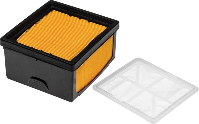 Vhbw - Filterset Ersatz für Husqvarna/Partner 525470602 für Trennschleifer - 1x Vliesfilter, 1x Nylonfilter Orange Schwa...
