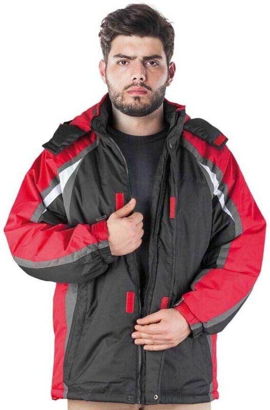 ROGER isolierte Winterschutzjacke mit Kapuze - XL