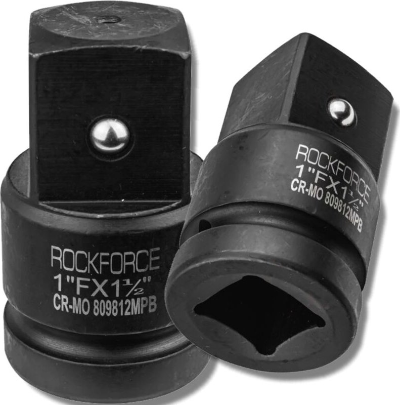 ROCKFORCE IMPACT Adapter 1" (F) x 1,5" (M) aus Chrom-Molybdän-Stahl