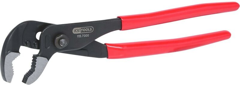 Wasserpumpenzange, schwarz, 45mm