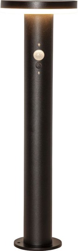 Solarpollerleuchte Valletta, Wegleuchte, Schwarz, led, Dämmerungssensor, Warmweiß, Außenbereich, 50 cm - Star Trading