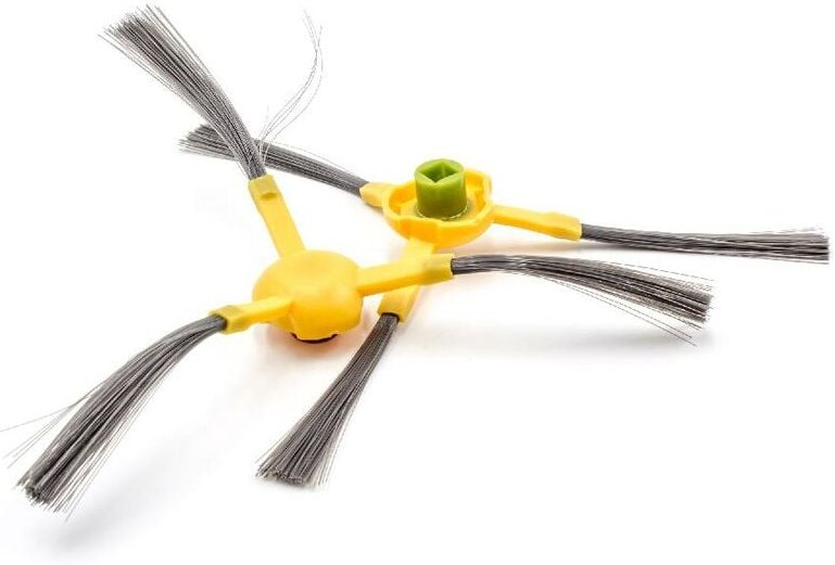 vhbw 2x Seitenbürste kompatibel mit Ecovacs Deebot DW700, M81, M85, M85s, M88, N78, N78d Saugroboter - Reinigungsbürsten...