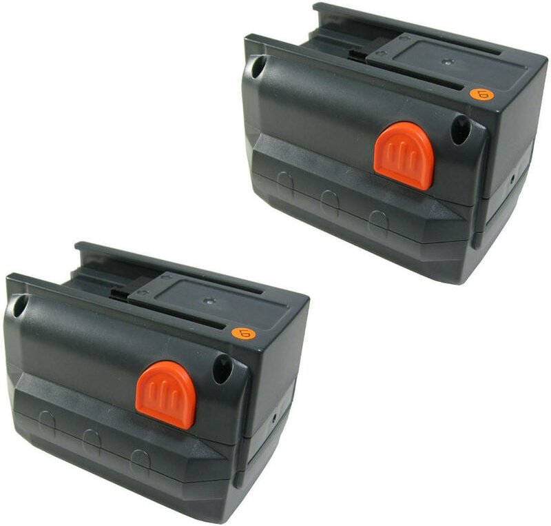 Trade-shop - 2x Li-Ion Akku 18V / 3000mAh kompatibel mit Husqvarna s 561 82, 8839, 5IMR19/66 Rasenmäher