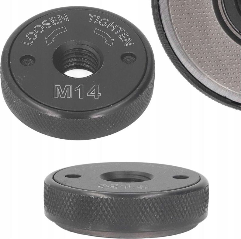 SDS-Click LockNut M14 – Schnellspannmutter ohne Werkzeug M14 13 mm Für Winkelschleifer 115/125/180/230 mm