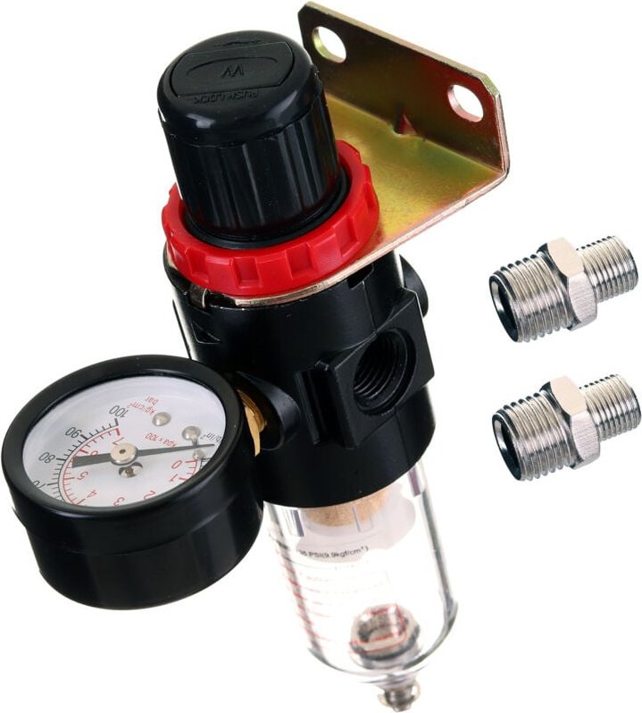 Pneumatischer Luftentfeuchterfilter Mit Reduzierer Und Manometer 1/4