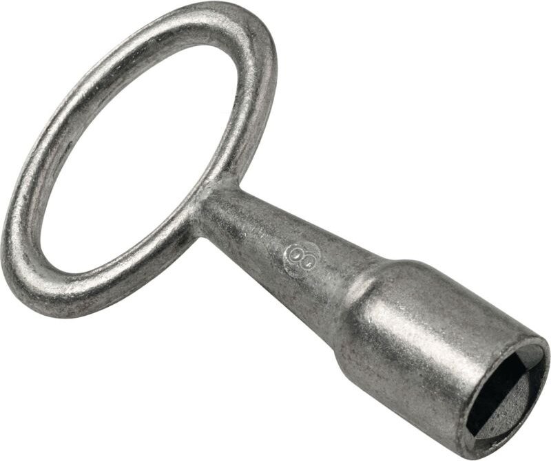 Dornschlüssel DIN7417 SW8mm vernickelt m.Innen-4KT