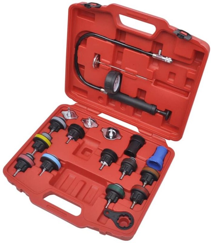 18-teiliger Heizkörper-Drucktester Vidaxl