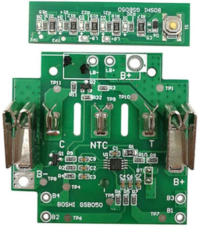 Für 18V BAT610 BAT609 BAT618 Lithium Ionen Box Schutz Platine pcb