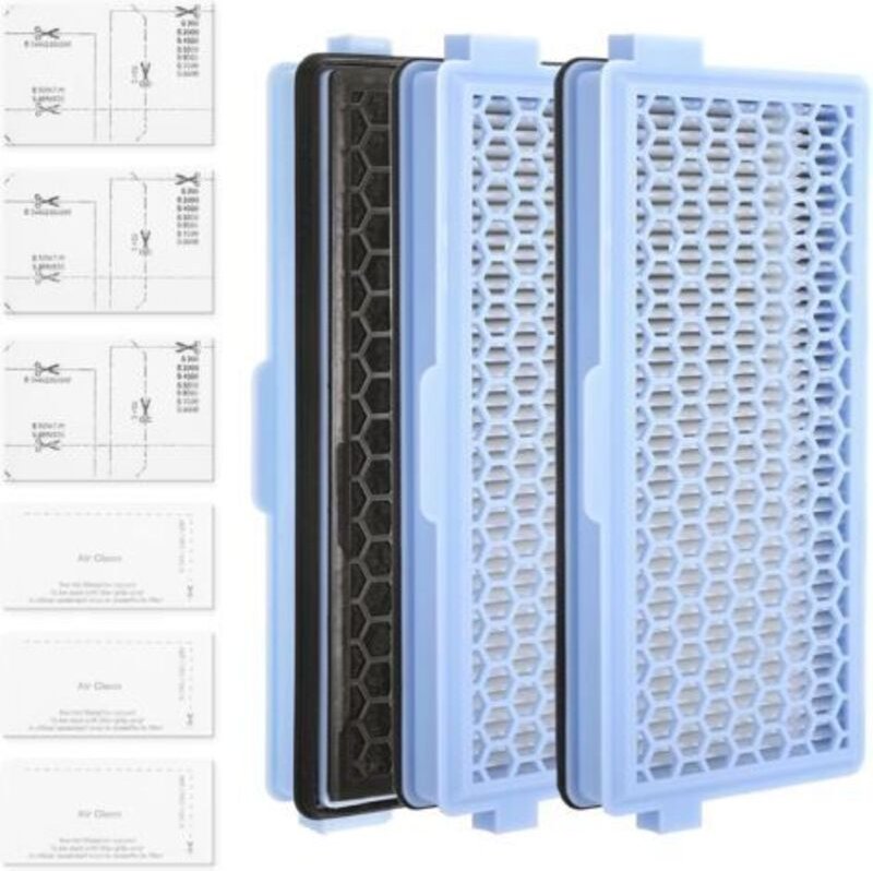 3 Staubsaugerfilter, kompatibel mit Miele Compact C1 & C2, Complete C2 & C3, S8340 und S8360 Staubsaugern 3 HEPA-Filter ...