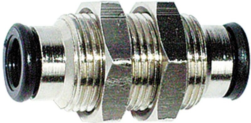 Schottverschraubung »value line«, M20x1, Schlauch-Ø 12, ms vern. - Riegler