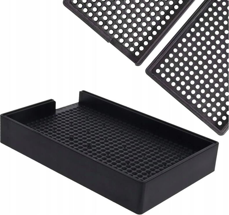 Antistatisches ESD-Tablett für Schrauben 1–1,5 mm, 459 Löcher, Organizer