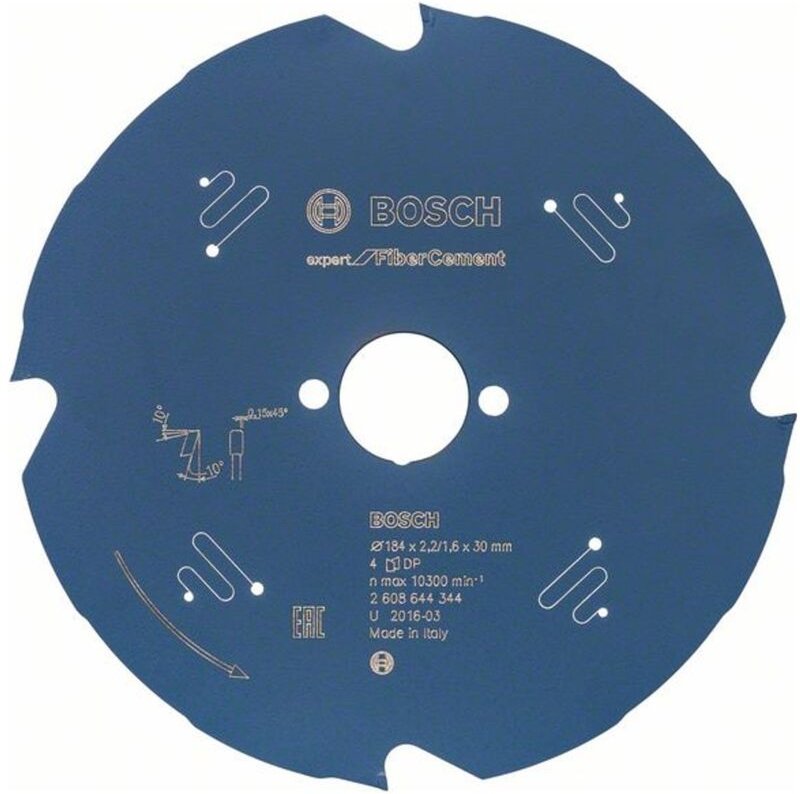 Kreissägeblatt Expert for Fibre Cement, 184 x 30 x 2,2 mm, 4 - Bosch