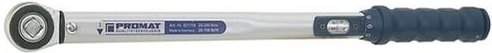Promat - Drehmomentschlüssel 1/2 Zoll 40-200 Nm Skalenteilung 1 Nm
