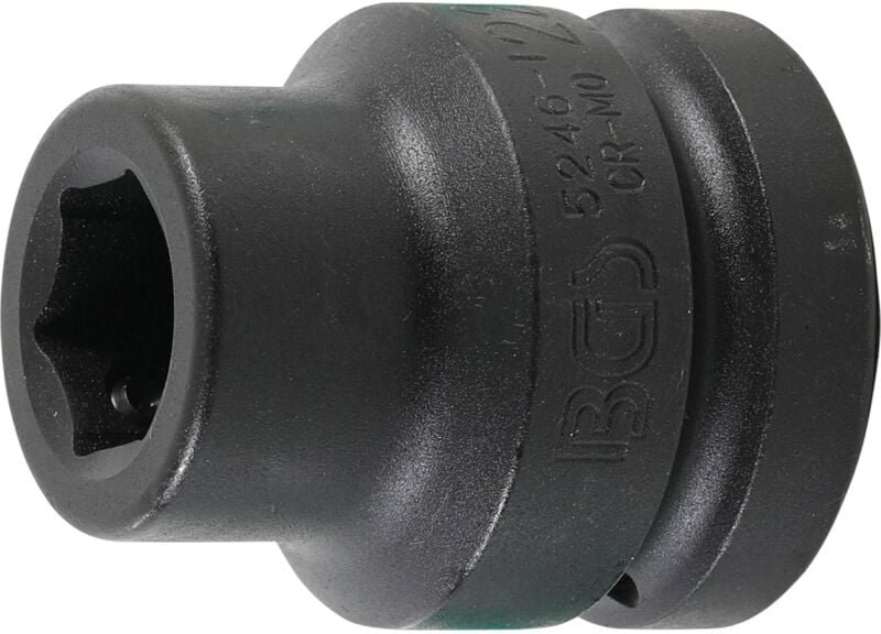 BGS Bit-Adapter für Art. 5246 Innenvierkant 25 mm (1") - Innensechskant 22 mm - 5246-1