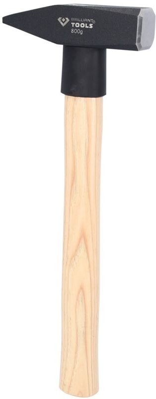Brilliant Tools - Schlosserhammer mit Hickory-Stiel 800 g - BT073080