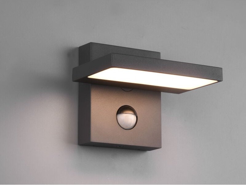 Trio - led Außenwandleuchte horton schwenkbar mit Bewegungsmelder