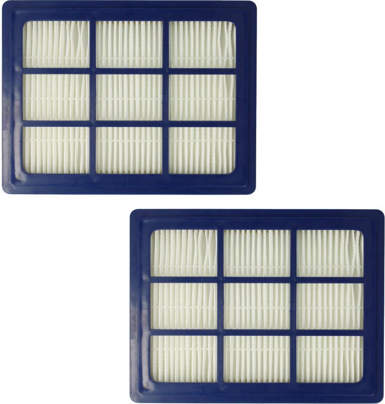 Filterset 2x Staubsaugerfilter kompatibel mit Nilfisk Elite Classic Midnight, Elite Classic Parquet Staubsauger - hepa F...