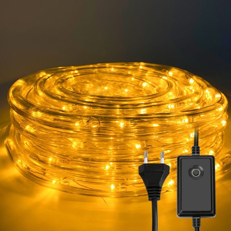 Thumbnail - Led Lichterschlauch Außen/Innen Lichtschlauch Lichtleiste Lichterkette 40M Warmweiß - Swanew
