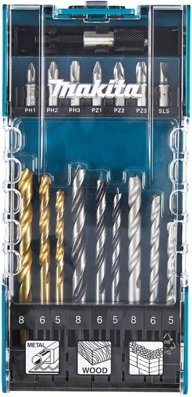 Bohrer- Bit-Set 17-tlg. - Makita