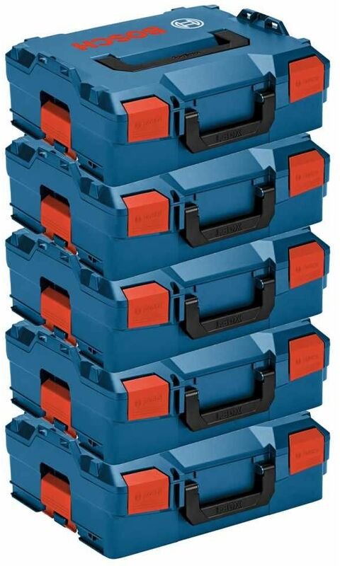 Bosch - Pack mit 5 Koffers L-Boxx 136