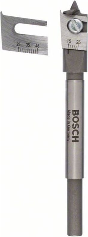 Bosch Flachfräsbohrer verstellbar Sechskant 15 - 45 mm 25 - 45 mm 120 mm