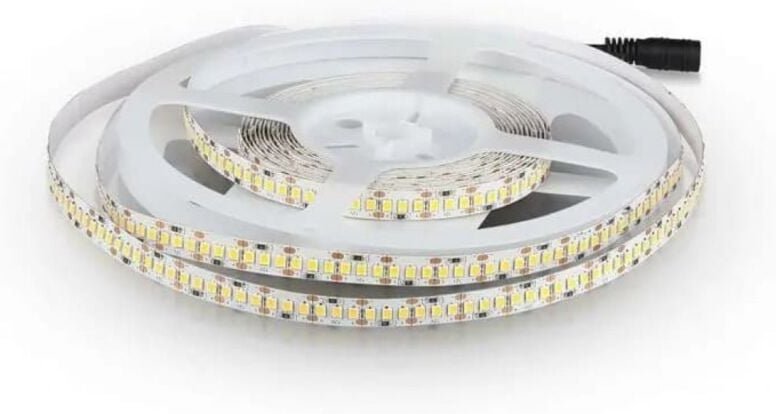 LED-Streifen SMD2835 17W/m 5m 204 LED/m 12V Kaltweiß IP20 10mm - V-tac