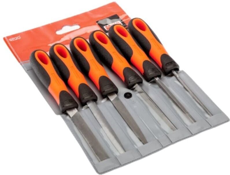 Ergo™ Feilensatz, Schlicht 100 mm - 6-teilig - Bahco
