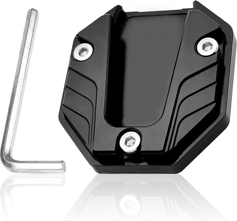 Universelle Motorrad-Ständerhalterung, Motorrad-Seitenständer, Motorrad-Ständer-Verlängerungsplatte, CNC-Aluminiumlegier...