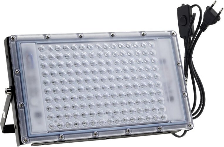 100W uv led Schwarzlicht IP65 Wasserdicht, Ultraviolette led Lampe, Effektbeleuchtung für Aquarium, Party, Leuchtfarbe, ...