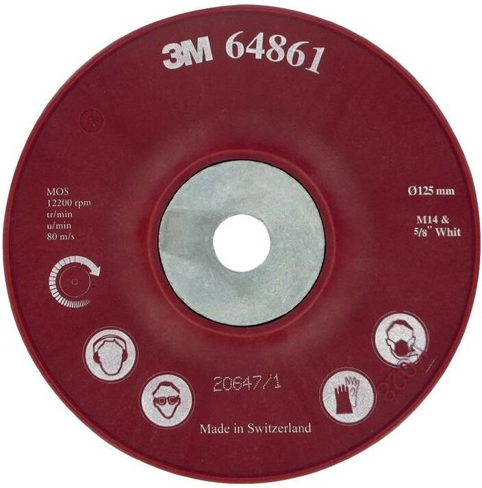 Stützteller Cubitron™ ii ø 125 mm M14 gerippt - 3M