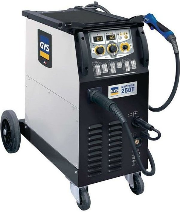 MIG/MAG-Schweißanlage multiweld 250T m.Zub.40-250 a gasg.GYS