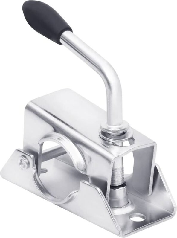 Stützradklemme 13,5x6,5x14 cm Verzinkter Stahl Vidaxl