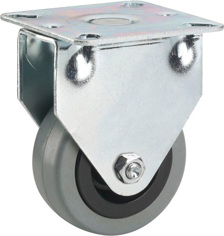 DÖRNER + HELMER Bockrolle Gummi 50 mm 45 kg