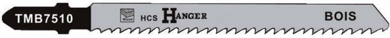 Halter TMB7510 Pack mit 5 Stichsägeblättern 75 mm